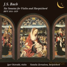 Igor Oistrakh, Natalia Zertsalova: J.S. Bach: Six Sonatas for Violin and Harpsichord BWV 1014 -1019 [2CD]