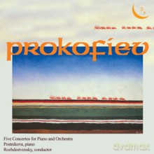 Victoria Postnikova, USSR Ministry of Culture Symphony Orchestra, USSR Ministry of Culture Symphony Orchestra: Sergei Prokofiev: Five Concertos for Piano and Orchestra [2CD]