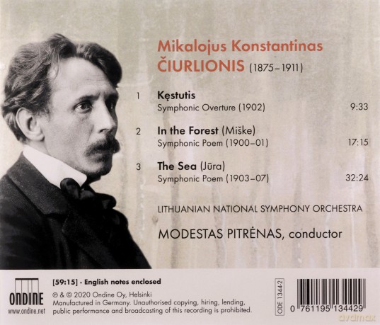 Mikalojus Konstantinas Ciurlionis: Orchesterwerke [CD]