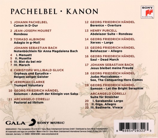Pachelbel-Kanon und andere barocke Meisterwerke [CD]