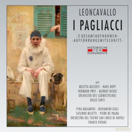 Ruggero Leoncavallo: Pagliacci (2 Gesamtaufnahmen) [2CD]