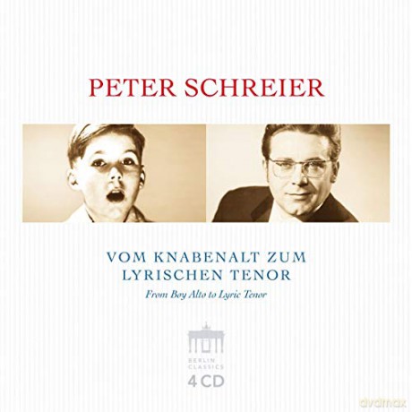 Johann Sebastian Bach: Peter Schreier-Vom Knabenalt zum lyrischen Tenor [4CD]
