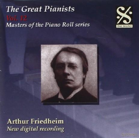 Piano Roll Recordings-Arthur Friedheim [CD]