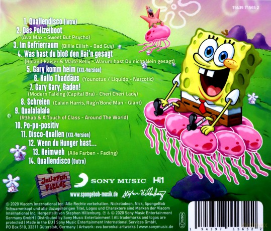 SpongeBob Schwammkopf: Quallendisco [CD]