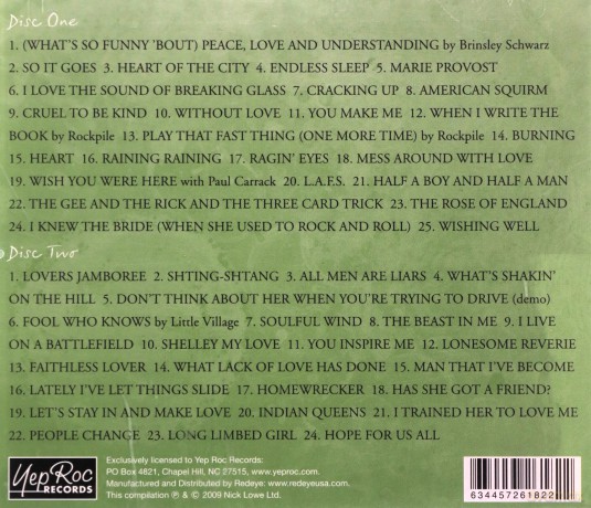 Nick Lowe: Quiet Please: The New Best Of [2CD]