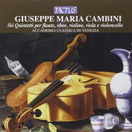 Giuseppe Maria Cambini: Quintette f.Flote,Oboe,Violine,Viola,Cello [CD]