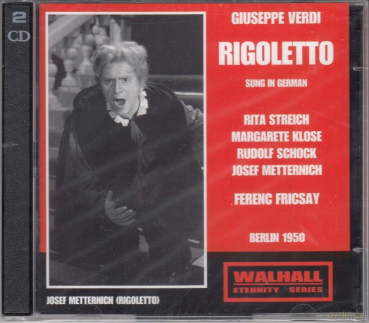 Giuseppe Verdi: Rigoletto (in deutscher Sprache) [2CD]