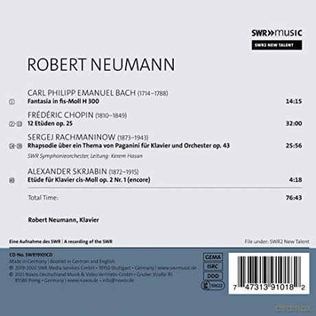 Robert Neumann-SWR2 New Talent [CD]