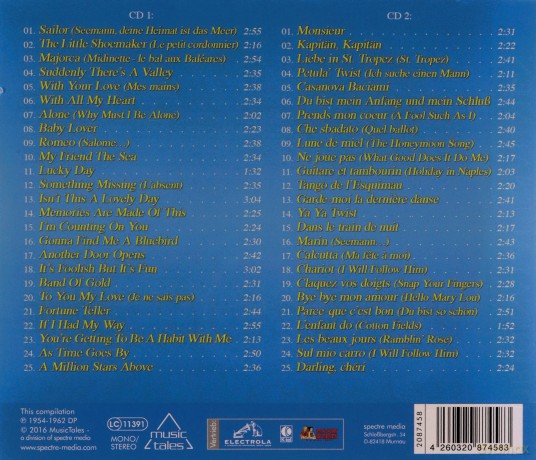 Petula Clark: Sailor: 50 Internationale Erfolge [2CD]