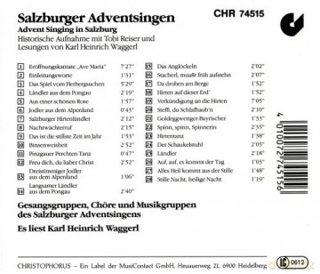 Salzburger Adventssingen [CD]