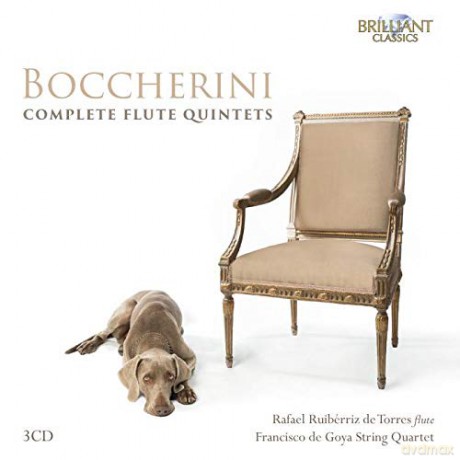 Luigi Boccherini: Semtliche Flotenquintette (G.419-439) [3CD]