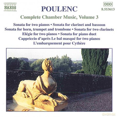 Francis Poulenc: Semtliche Kammermusik vol. 3 [CD]