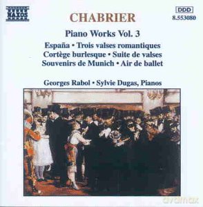 Emmanuel Chabrier: Semtliche Klavierwerke vol. 3 [CD]
