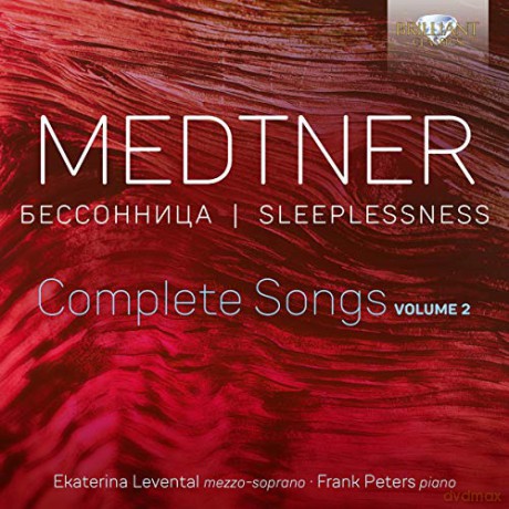 Nikolai Medtner: Semtliche Lieder vol. 2 Sleeplessness [CD]