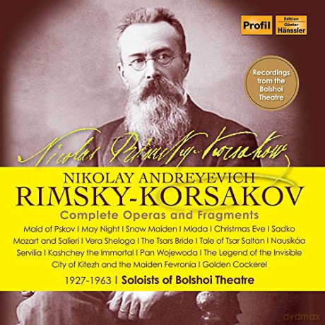Nikolai Rimsky-Korssakoff: Semtliche Opern und Fragmente [25CD]