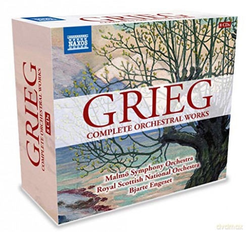 Edvard Grieg: Semtliche Orchesterwerke [8CD]