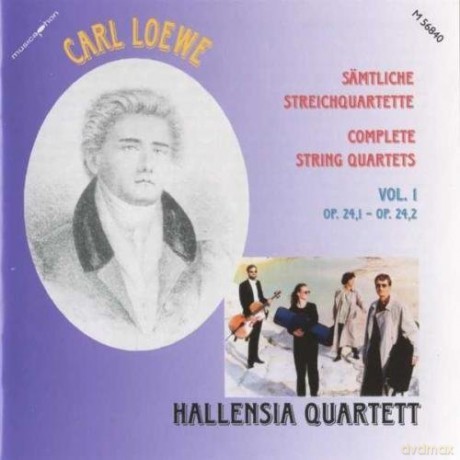 Carl Loewe: Semtliche Streichquartette vol. 1 [CD]