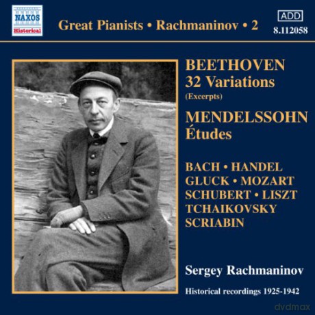 Sergej Rachmaninoff vol. 2 [CD]