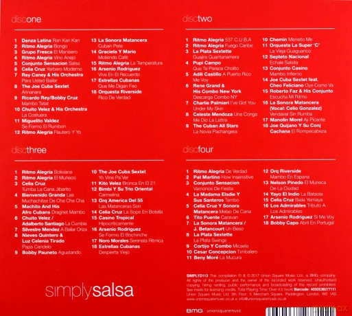 Simply Salsa (2017): Traditional Salsa Music [4CD]