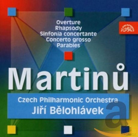 Bohuslav Martinu: Sinfonia concertante f.2 Orchester [CD]