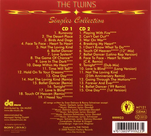 Twins: Singles Collection [2CD]