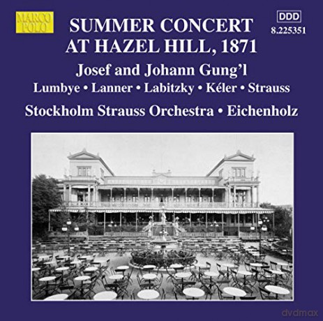 Joseph Gungl: Stockholm Strauss Orchestra-Summer Concert At Hazel Hill 1871 [CD]