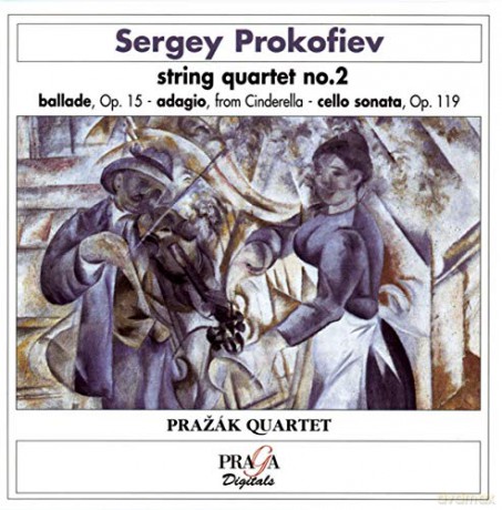 Serge Prokofieff: Streichquartett Nr.2 [CD]