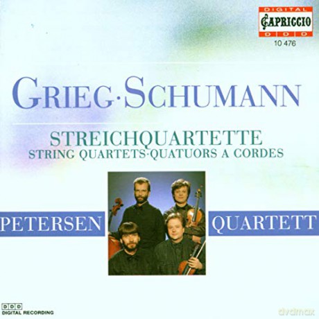 Edvard Grieg: Streichquartett op.27 [CD]