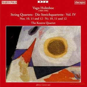 Vagn Holmboe: Streichquartette Nr.10-12 [CD]