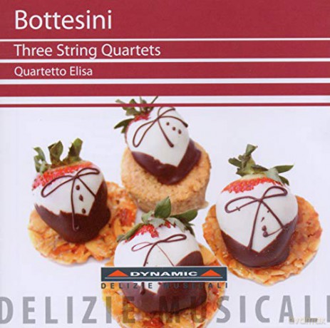 Giovanni Bottesini: Streichquartette Nr.1-3 (opp.2-4) [CD]