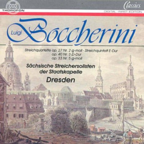Luigi Boccherini: Streichquartette op.27,2;op.33,5;op.53,2 (alte op.40,3 G.342) [CD]