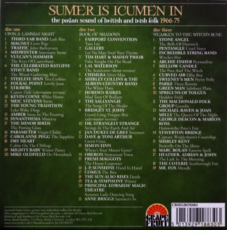 Sumer Is Icumen In: The Pagan Sound Of British And Irish Folk 1966-1975 [3CD]