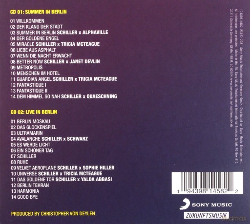 Schiller: Summer In Berlin (Deluxe) [2CD]