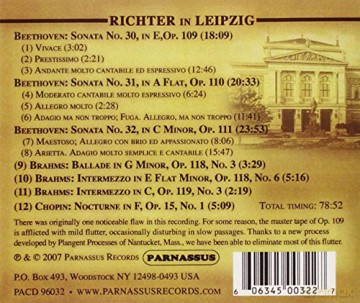 Svjatoslav Richter-Richter in Leipzig [CD]