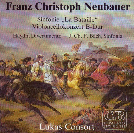 Franz Christoph Neubauer: Symphonie D-Dur op.11 La Bataille [CD]