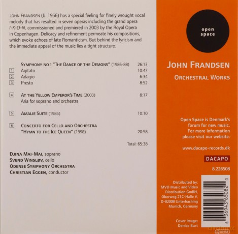 John Frandsen: Symphonie Nr.1 [CD]