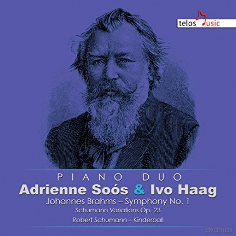 Johannes Brahms: Symphonie Nr.1 (fur Klavier 4-hendig) [CD]