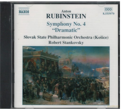 Anton Rubinstein: Symphonie Nr.4 Dramatische [CD]