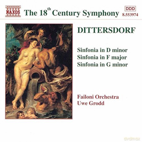 Karl Ditters von Dittersdorf: Symphonien d-moll,F-Dur,g-moll [CD]
