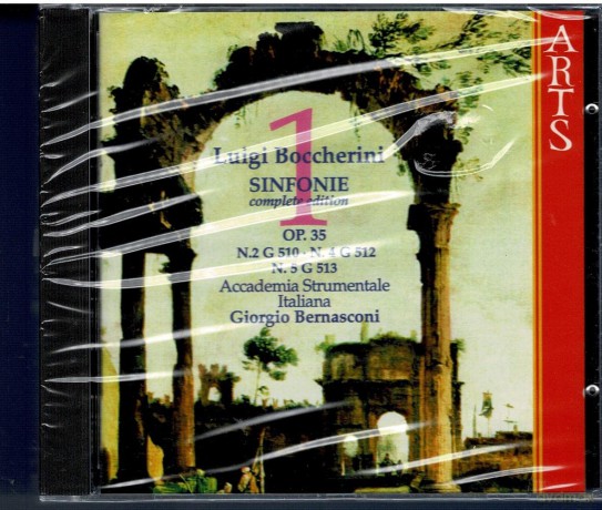 Luigi Boccherini: Symphonien G.510,512,513 [CD]