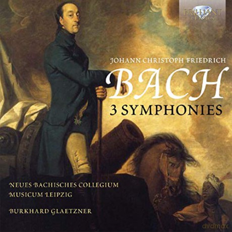 Johann Christoph Friedrich Bach: Symphonien HW I Nr.6,10,20 [CD]