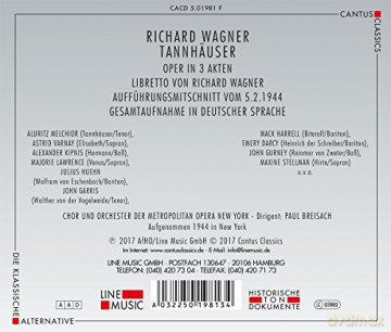 Richard Wagner: Tannheuser [3CD]