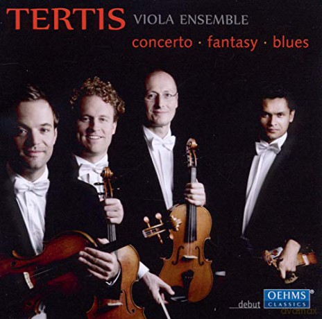Astor Piazzolla: Tertis Viola Ensemble-Concerto.Fantasy.Blues [CD]