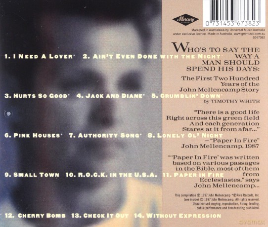 John Mellencamp: The Best That I Could Do (1978-1988) [CD]