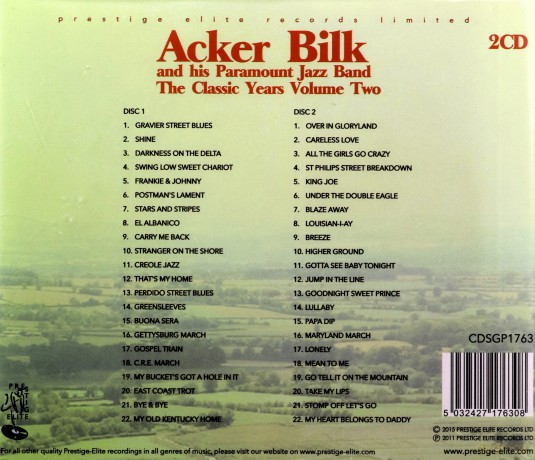 Acker Bilk: The Classic Years Volume 2 [CD]