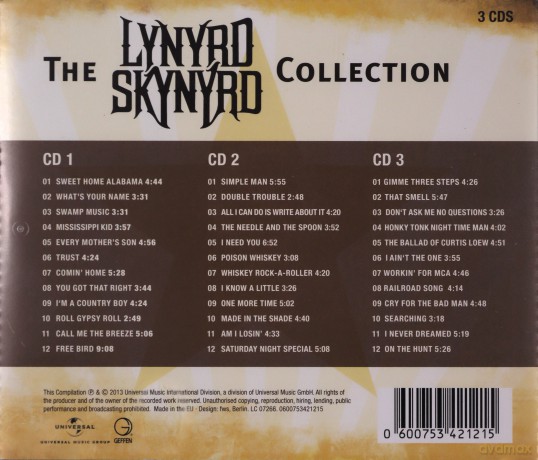 Lynyrd Skynyrd: The Collection [3CD]