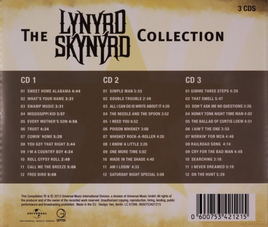 Lynyrd Skynyrd: The Collection [3CD]
