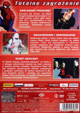 Spiderman - Totalne zagrożenie [DVD]