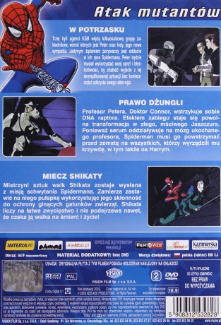 Spiderman - Atak mutantów [DVD]