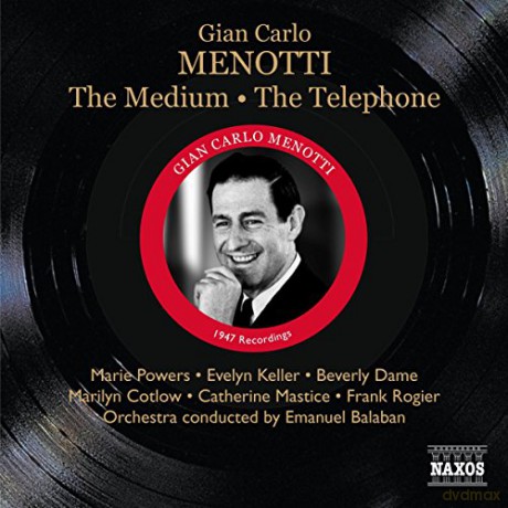 Gian-Carlo Menotti: The Medium [CD]